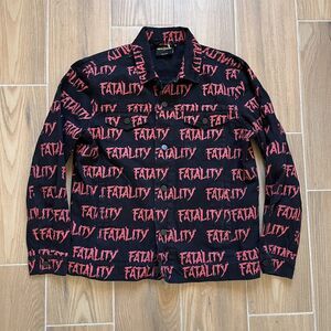 NTWRK MORTAL KOMBAT II Men's Trucker Jacket SIZE MEDIUM Button Up Fatality